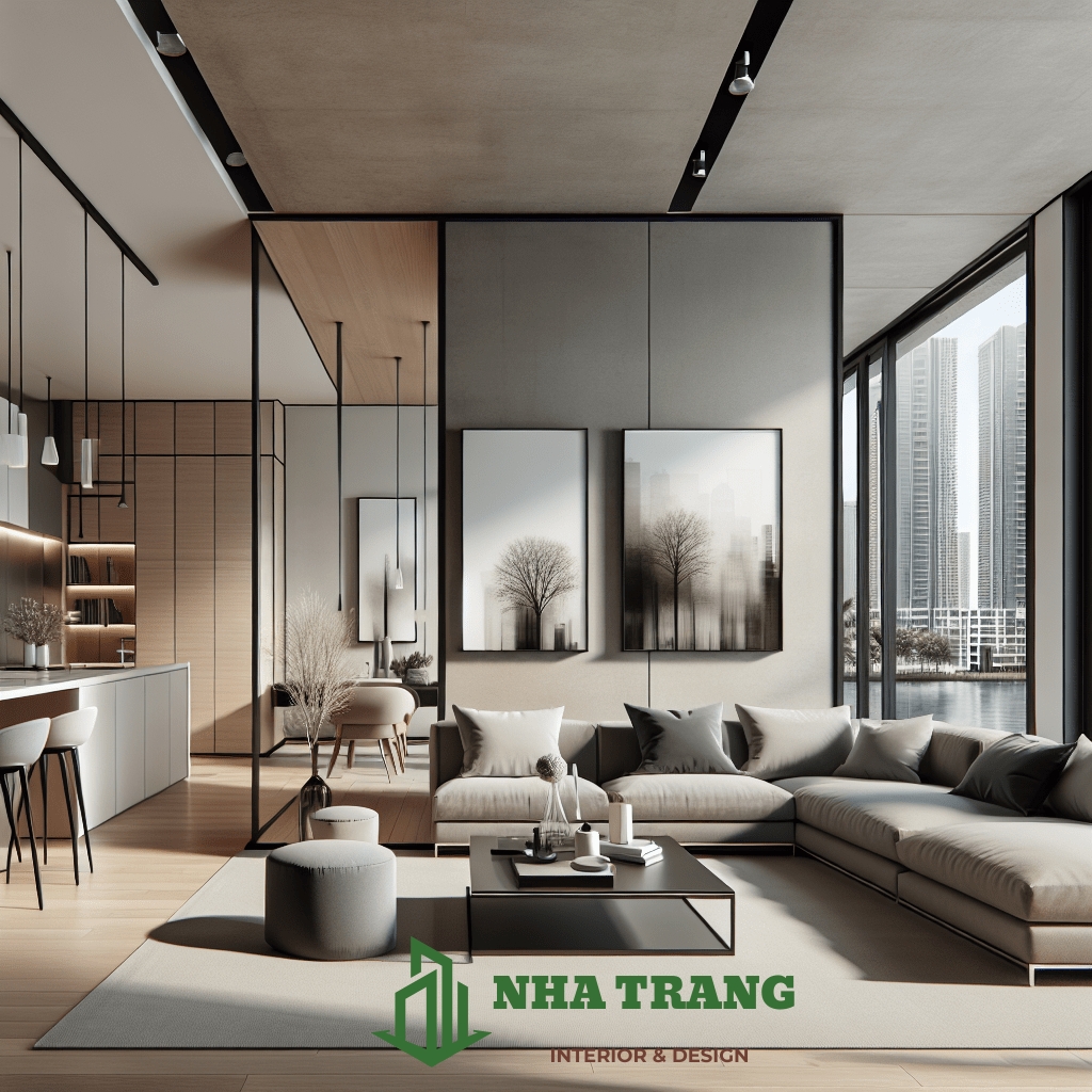 Thiết Kế Nội Thất Nhà Phố Sang Trọng Hiện Đại